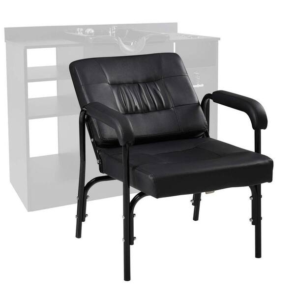 PU Leather Barber Chair Reclining Shampoo Chair Hair Salon Chair