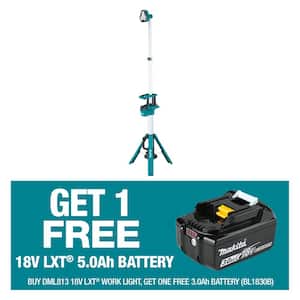 18V LXT Lithium-Ion Cordless Tower Work Light (Light Only) with bonus 18V LXT Lithium-Ion Battery Pack 3.0Ah