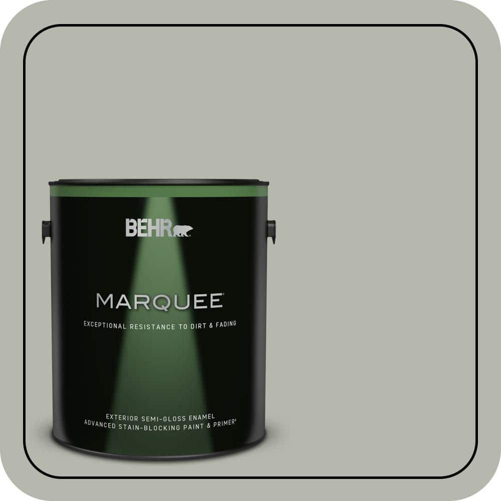1 gal. #ECC-27-2 Stone Mill Semi-Gloss Enamel Exterior Paint & Primer price history on PriceWatchPro