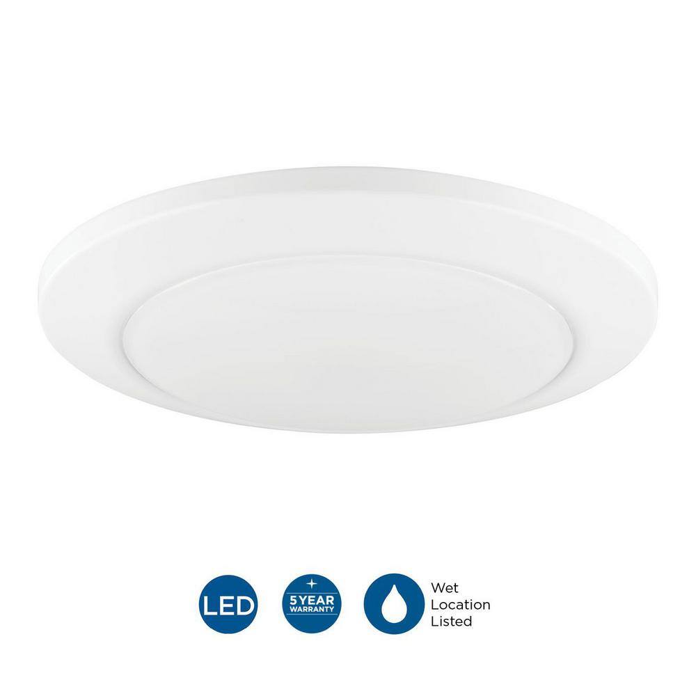 Fairway 7" White LED Indoor/Outdoor Surface Mount Light