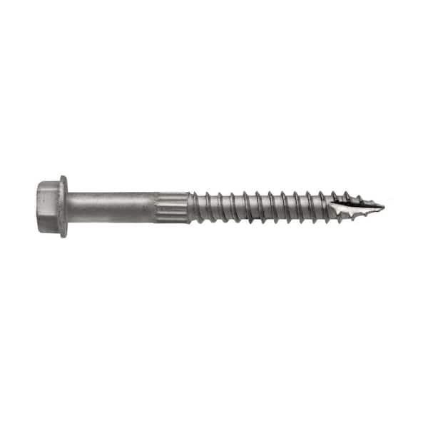 Simpson Strong-Tie 1/4 in. x 2-1/2 in. Type 316 Strong-Drive SDS Heavy-Duty Connector Screw (25-Pack)