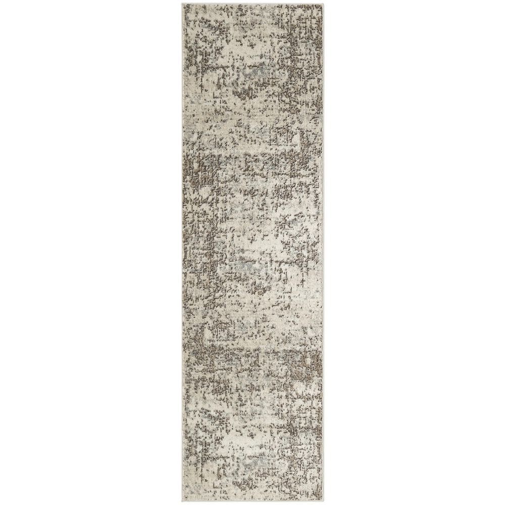 Concerto Ivory Beige 2 ft. x 8 ft. Abstract Contemporary Runner Area Rug price history on PriceWatchPro