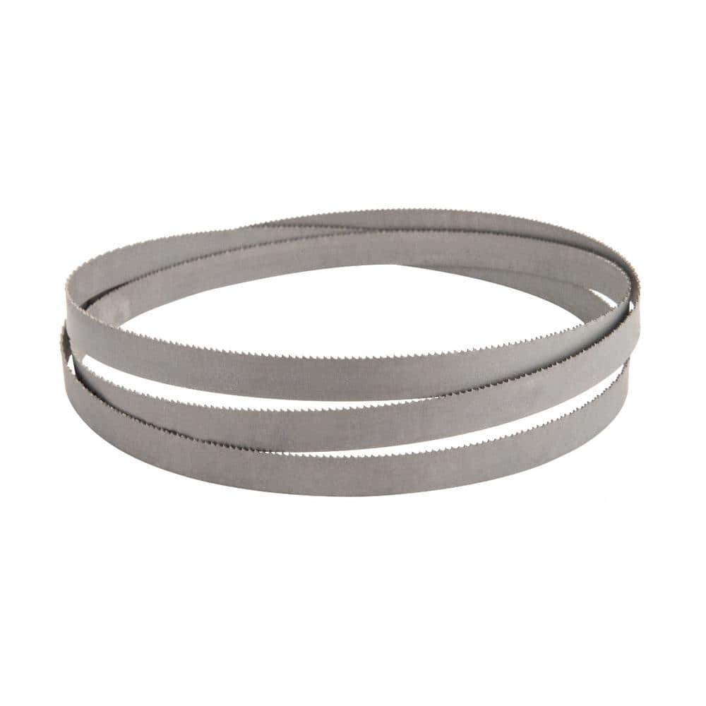 62 in. Bi-Metal and Carbon Steel Band Saw Blades Assortment for WEN 3939T Ryobi Grizzly Craftsman 9 in. Bandsaw, 2-Pack price history on PriceWatchPro