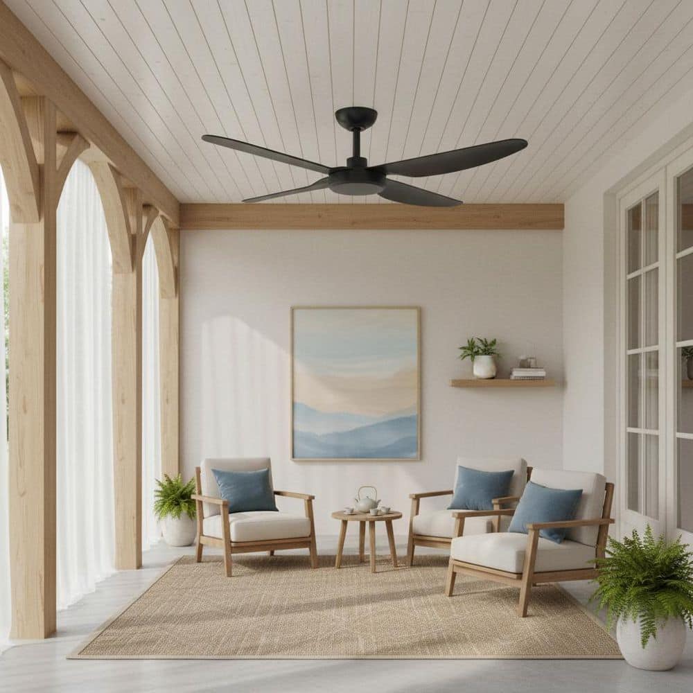 AIRE BY MINKA Wrightway 52 in. Indoor/Outdoor Coal Ceiling Fan