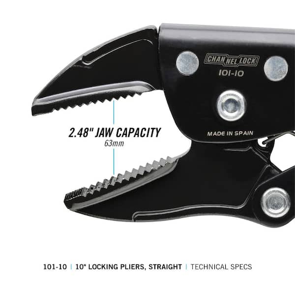 10 in. Locking Pliers Straight