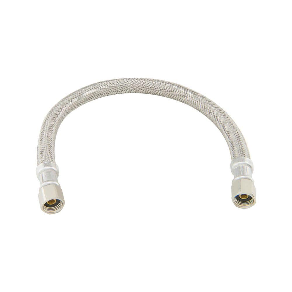 1/4 in. Compression x 1/4 in. Compresssion x 12 in. Braided Polymer Ice Maker Supply Line price history on PriceWatchPro