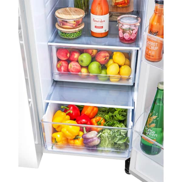 LG 27 cu. ft. Side by Side Smart Refrigerator w/ Craft Ice, External Ice  and Water Dispenser in PrintProof Stainless Steel LHSXS2706S - The Home  Depot