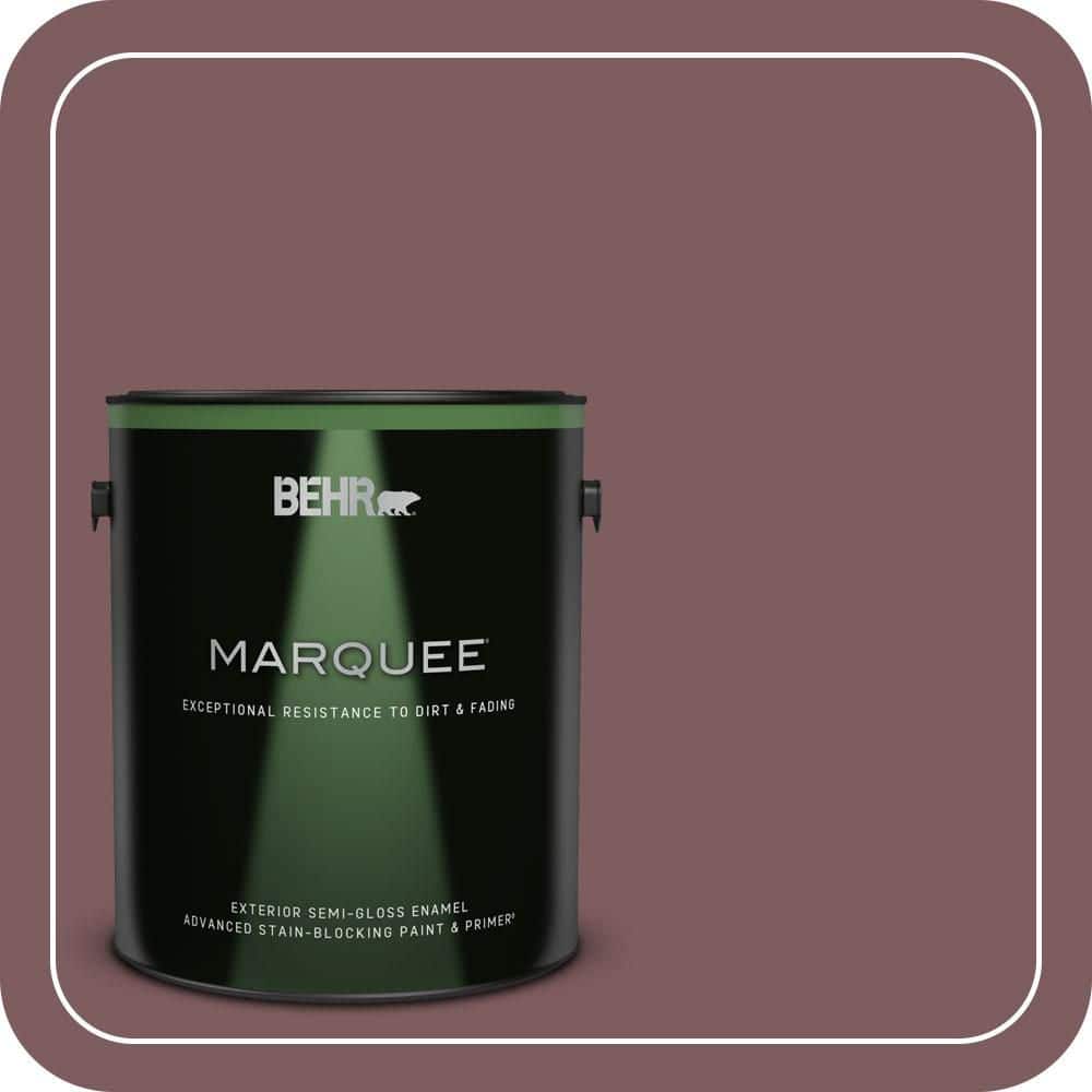1 gal. #110F-6 Purplestone Semi-Gloss Enamel Exterior Paint & Primer price history on PriceWatchPro