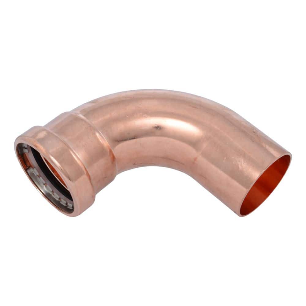 2-1/2-in Large Copper Press Fitting 90-degree Street Elbow