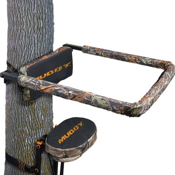 Muddy Outdoors Universal Hunting Tree Stand Reliable Flip Up Shooting Rail Rest