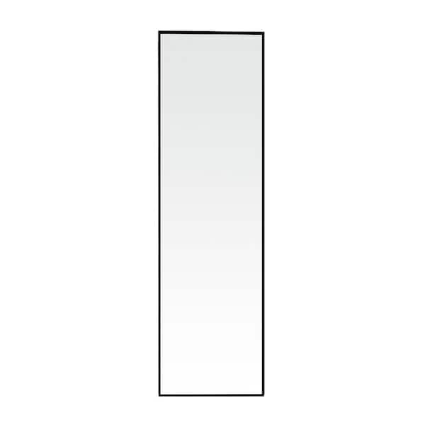 Unbranded 14 in. W x 50 in. H Rectangular Plastic Framed Shatter Proof Wall Mount Decoration Bathroom Vanity Mirror