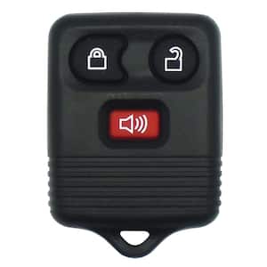 Car Remote Replacement Case - Ford 3 Button Black Shell Only No Electronics