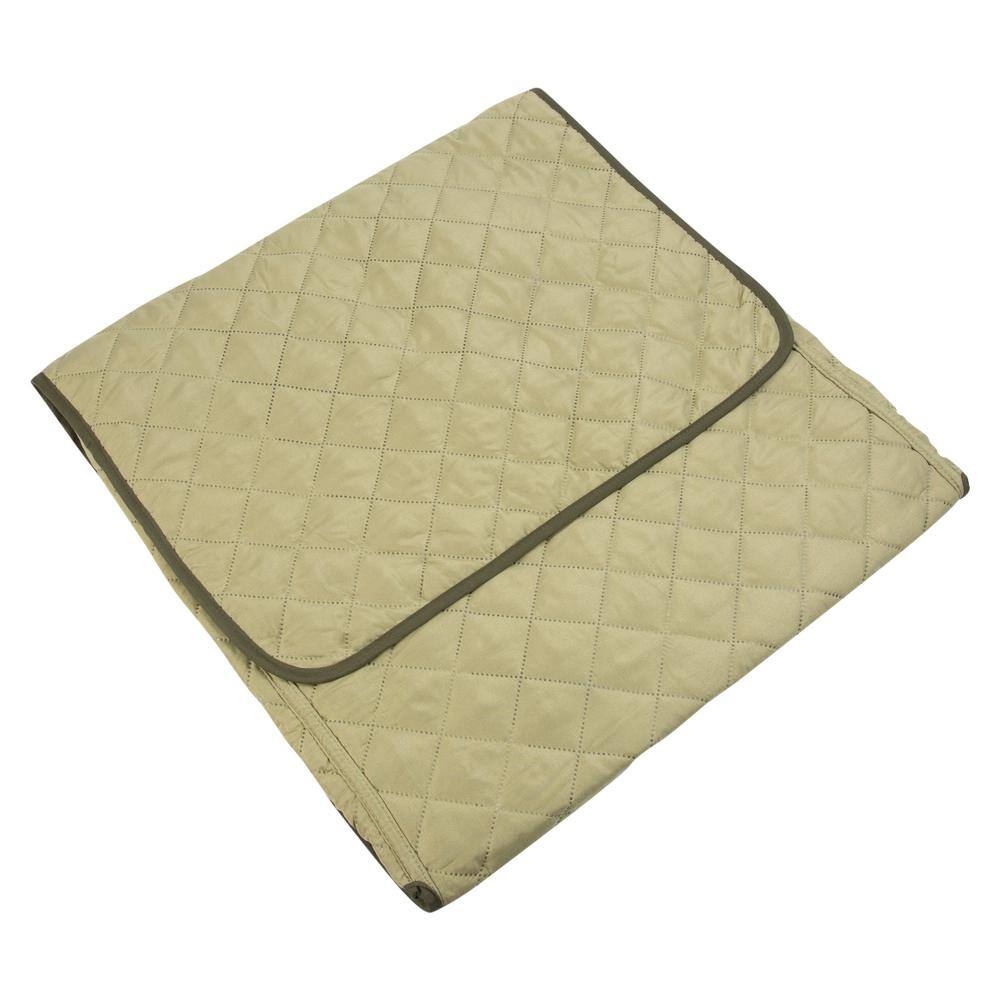 Sage and Olive Reversible Quilted Sofa Protector