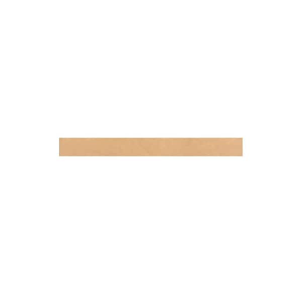 Unbranded Aberdeen Recessed 6 in. W x 30 in. H x 0.75 in. D in Caramel Filler in Assembled Wall Cabinet