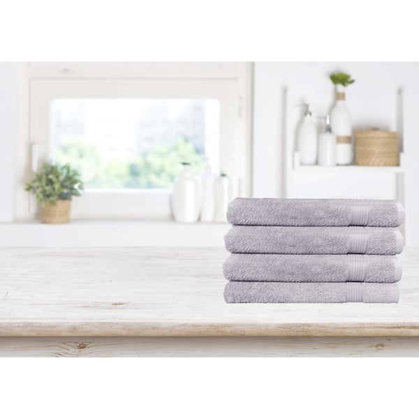 5-piece Craig bath towel set in stripped cotton terry Black & White |  Missoni