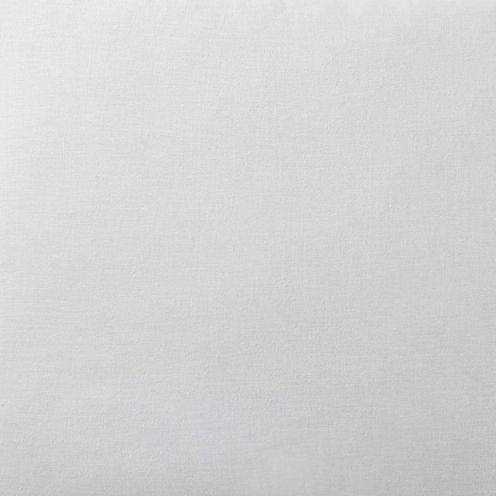 White Linen Full/Queen 3-Piece Duvet Cover Set