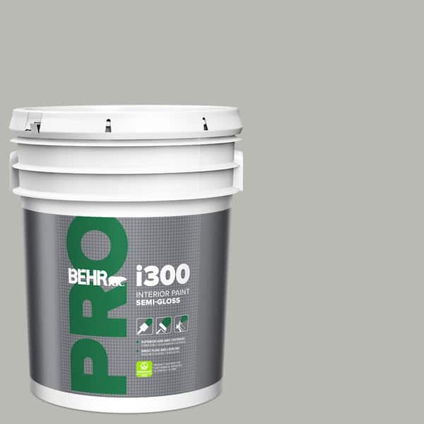 5 gal. #PPU18-11 Classic Silver Semi-Gloss Interior Paint