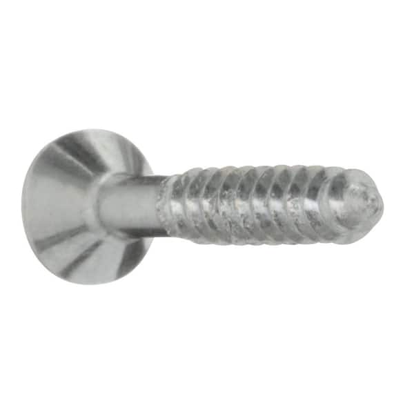 Acorn International 1-1/2 In. Washered White Metal To Wood Screw (250 Ct.)  - Parker's Building Supply