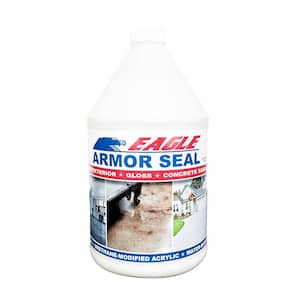 1 Gal. Armor Seal Urethane Modified Acrylic Glossy Durable Water-Based Low Odor Clear Concrete Sealer