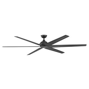 Fenceham 84 in. Natural Iron Ceiling Fan with Remote Control
