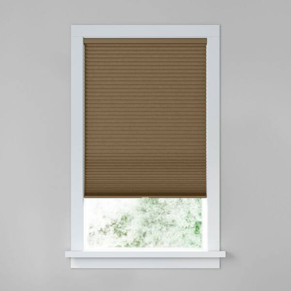 Levolor Classic Value Russet Cordless Blackout Polyester 3/4 in. Cellular Shades-25.5 in. W x 66 in. L