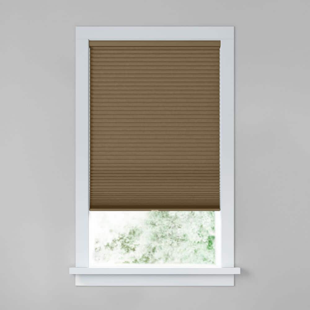 Classic Value Russet Cordless Blackout Polyester 3/4 in. Cellular Shades-26.5 in. W x 66 in. L, Custom price history on PriceWatchPro