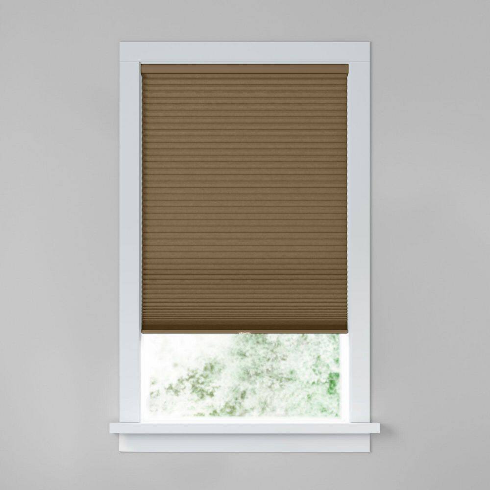 Classic Value Russet Cordless Blackout Polyester 3/4 in. Cellular Shades-55.5 in. W x 84 in. L, Custom price history on PriceWatchPro