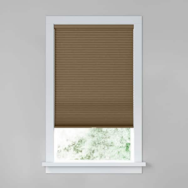 Levolor Classic Value Russet Cordless Blackout Polyester 3/4 in. Cellular Shades-83.25 in. W x 60 in. L