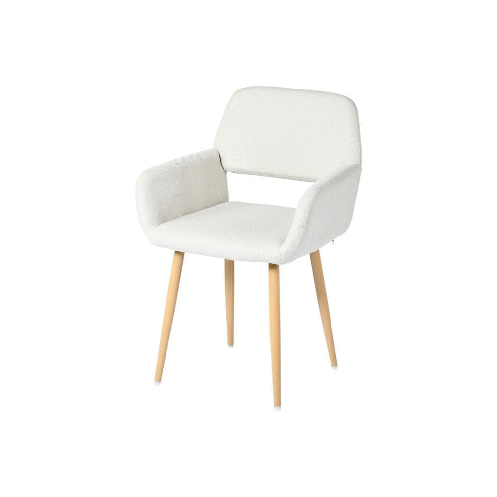Beige Upholstery Arm Chair Set of 2 price history on PriceWatchPro
