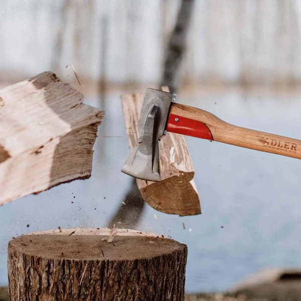 ADLER 31.5 in. Hickory Handle Long Splitter Axe 130.0H200B211