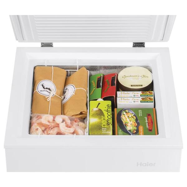 Haier 3.5 cu. ft. Chest Freezer in White HFC3501ACW - The Home Depot