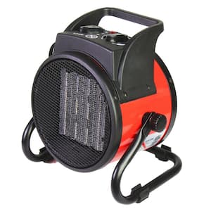 750/1,500-Watt Electric Portable Fan Space Heater with Cradle Base
