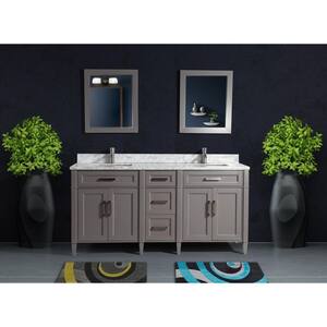 Glacier Bay Everdean 31 in. W x 19 in. D x 34 in. H Single Sink  Freestanding Bath Vanity in Deep Blue with White Cultured Marble Top  EV30P2-DB - The Home Depot