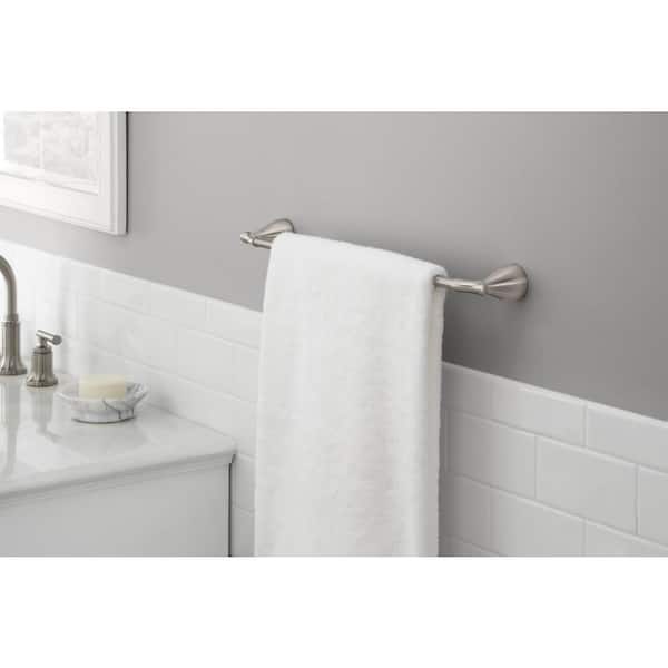 Edgewood 18 in. Towel Bar in Brushed Nickel