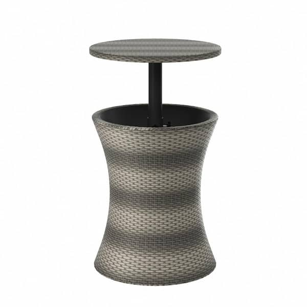 Grey rattan 2025 drinks cooler