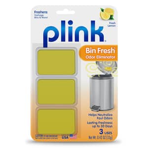 0.42 oz. Lemon Fresh Trash Bin Odor Eliminator Lemon 3-Uses