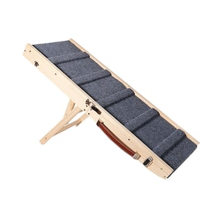 Collapsible pet outlet ramp