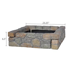 1.9 ft. Light Stone Composite Edger's (4-Set)