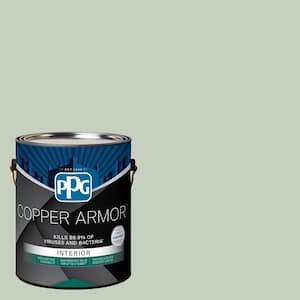 1 gal. PPG1124-3 Frosty Pine Eggshell Antiviral and Antibacterial Interior Paint with Primer