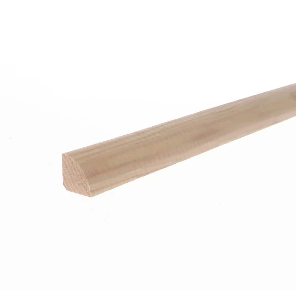 Quarter Round Jerzy 0.75 in. T x 0.75 in. W x 78 in. L Matte Hickory Hardwood Trim price history on PriceWatchPro