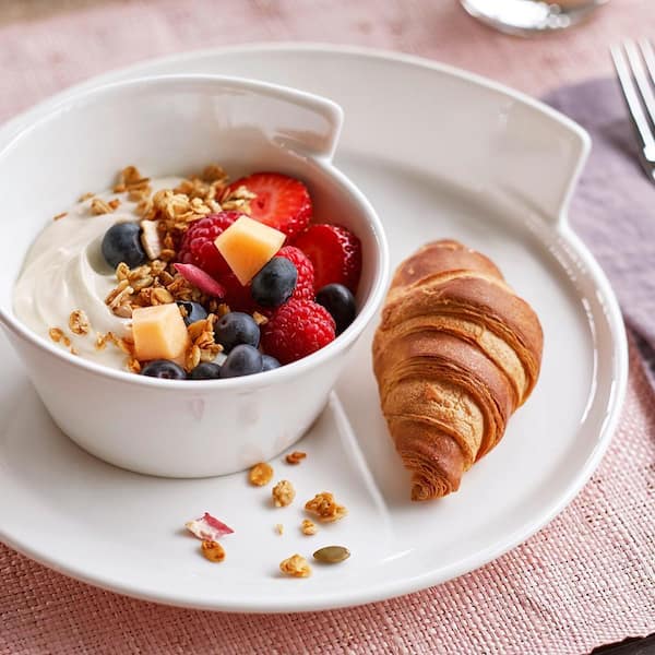 Villeroy & Boch New Wave White Porcelain Large Round Rice Bowl