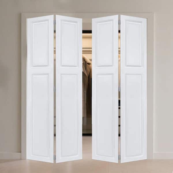 Dual 2-Panel Cottagestyle door 3/4in. Thick 46in. x 80in. Solid