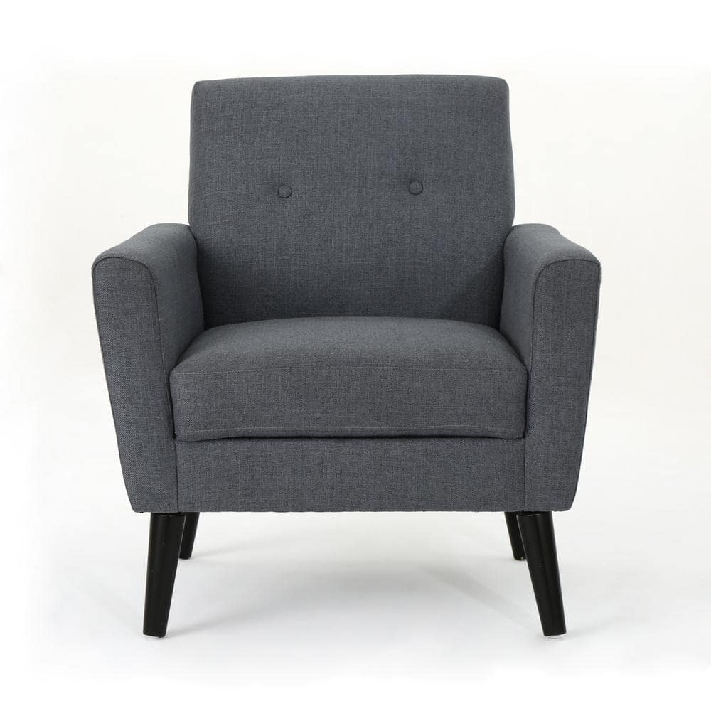 Sienna Dark Grey Fabric Club Chair