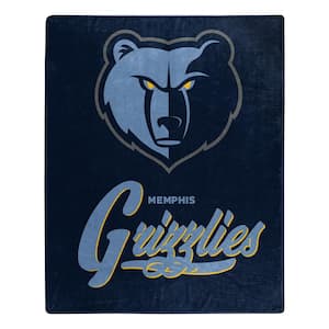 NBA Grizzlies Signature Raschel Multi-Colored Throw Blanket