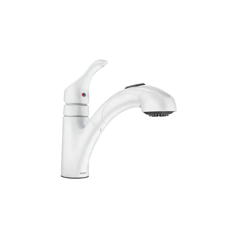 Rio MOEN Renzo Single-Handle Pull-Out Sprayer Kitchen Faucet in
