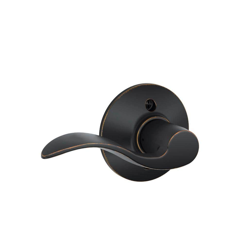 UPC 043156886753 product image for Accent Aged Bronze Left Handed Dummy Door Handle | upcitemdb.com