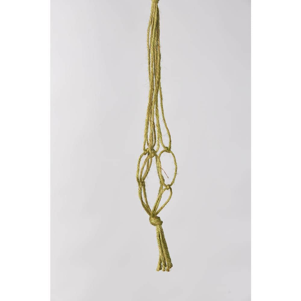18 in. Green Mini Jute Plant Hanger price history on PriceWatchPro