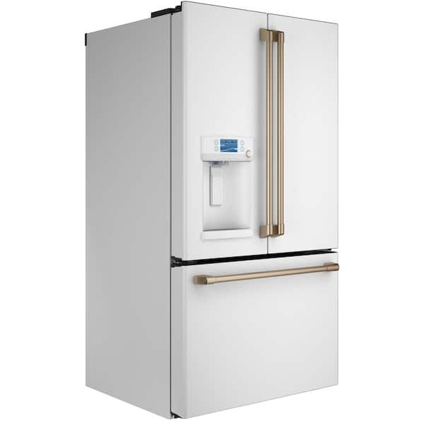 GE Café French door refrigerator with Keurig® K-Cup® single cup brewer