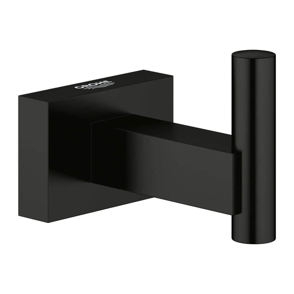 matte-black-grohe-towel-hooks-