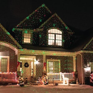 8 in. 9-Pattern Christmas Projector Light with Remote